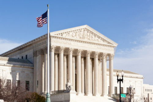 Picture of the Supreme Court Building in Washington DC