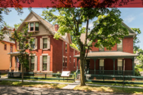 Photo of Susan B. Anthony's house