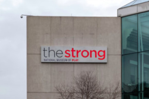 Photo of the front of the Strong Museum of Play