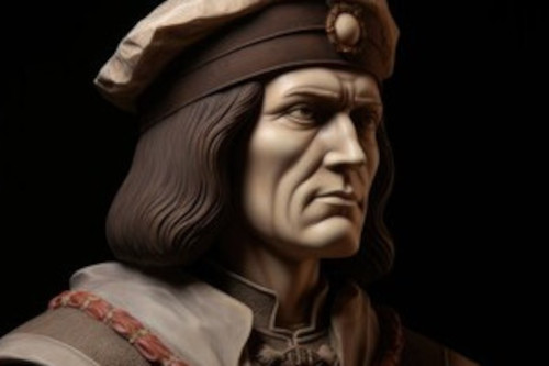 AI generated image of Richard III