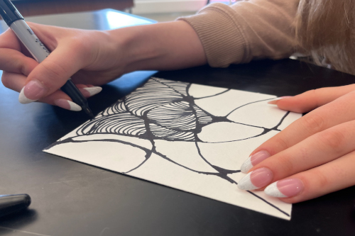 Picture of pen and ink drawing