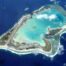 Aerial photo of Wake Island