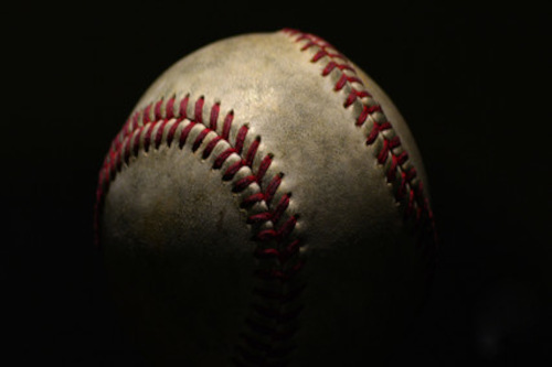 photo of a baseball