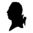 Silhouette of King George III